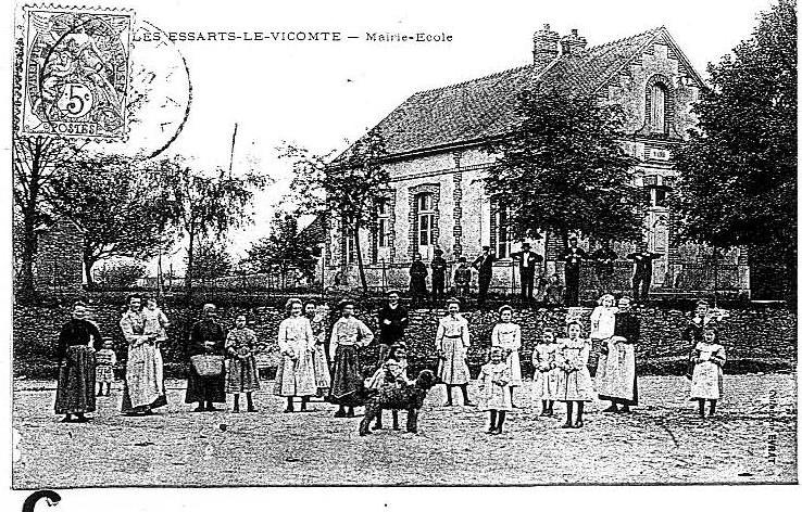 Carte postale mairie