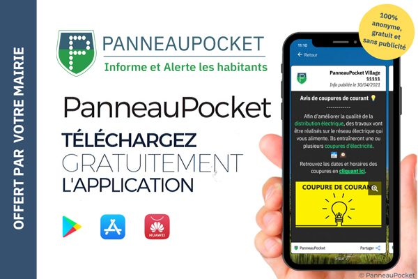 Panneau pocket