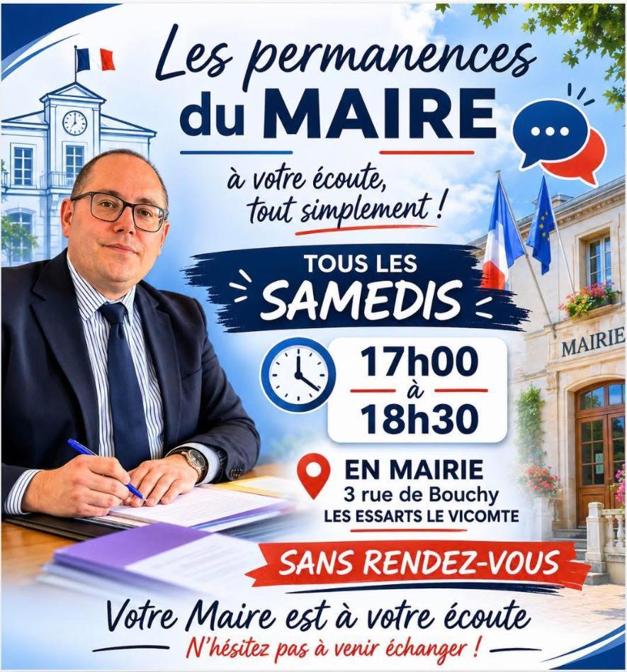PERMANENCE DU MAIRE 2026